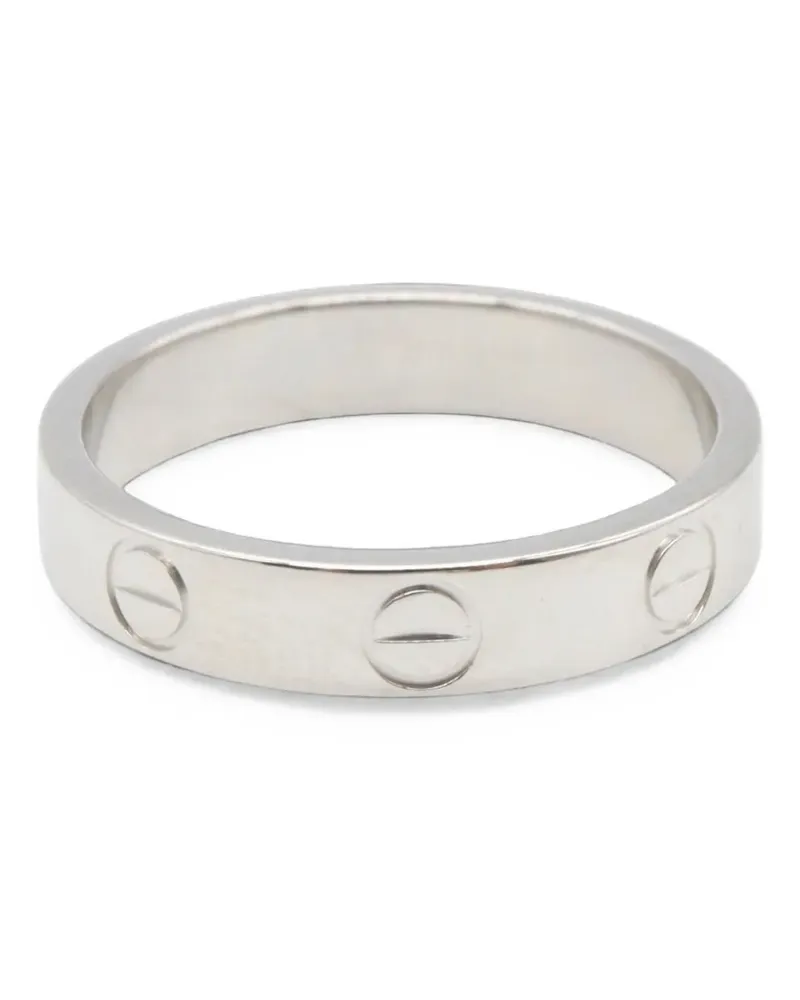 Cartier 2010s mini Love ring - Silber Silber