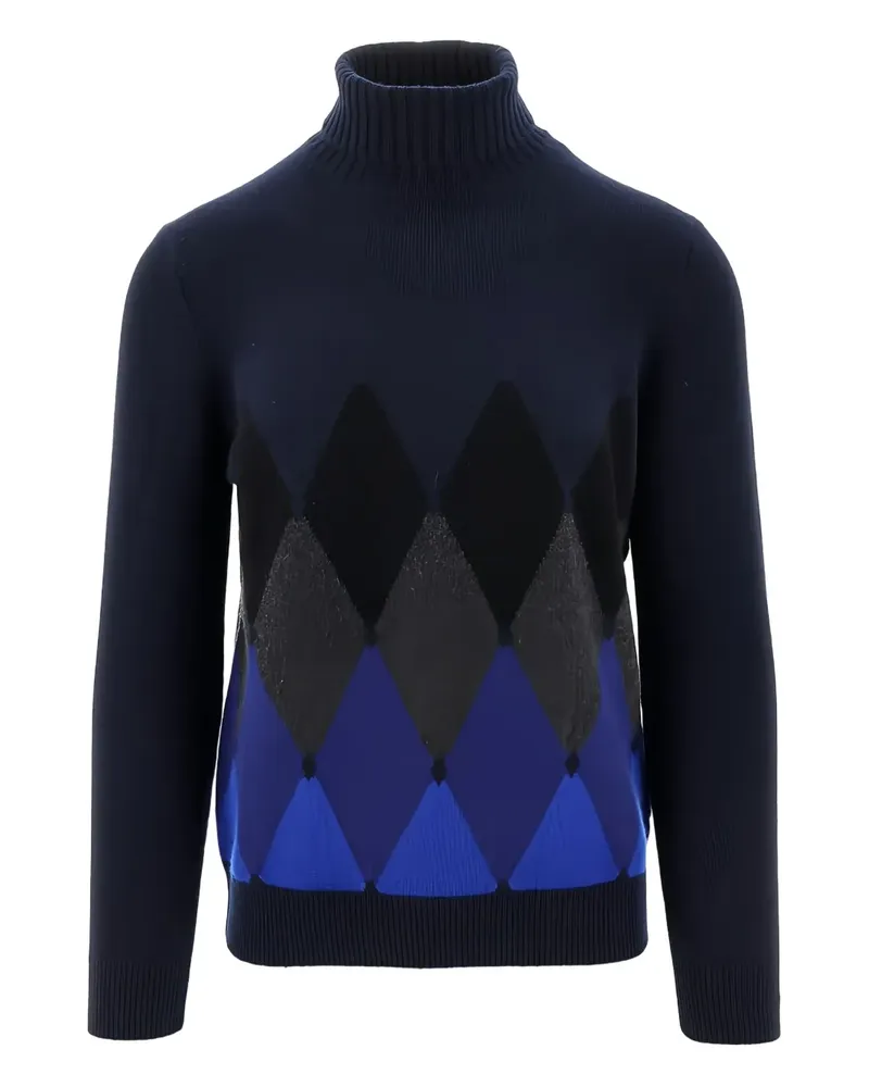 Ballantyne Pullover mit Rollkragen - Blau Blau