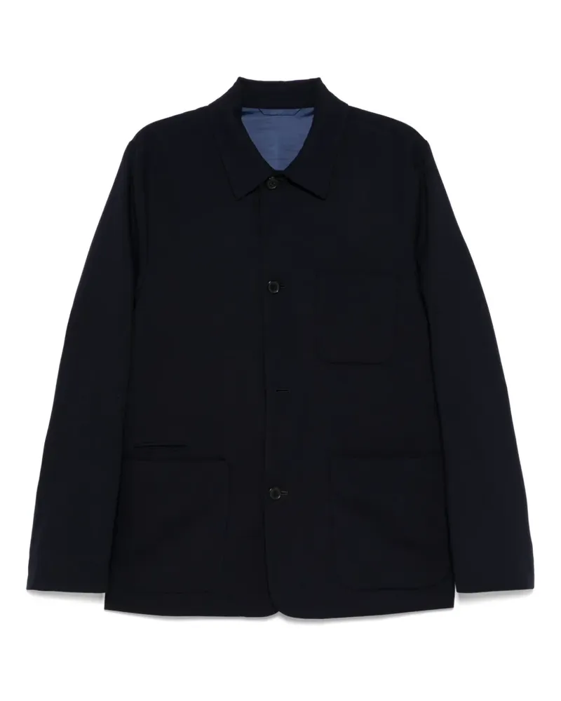 Paul Smith Klassische Hemdjacke - Blau Blau