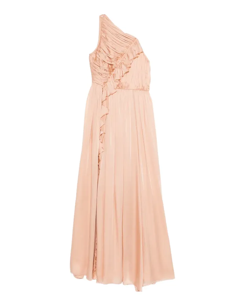 Ulla Johnson Aisha ruffled one-shoulder maxi dress - Nude Nude
