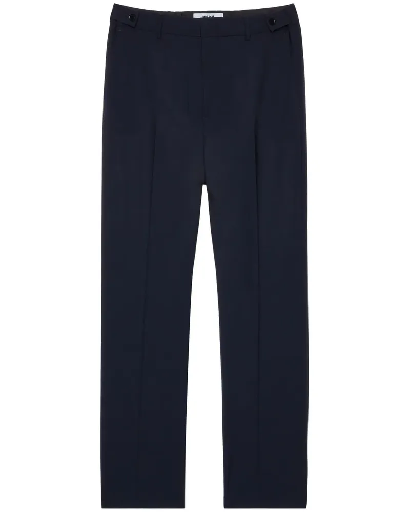 MSGM Klassische Hose - Blau Blau