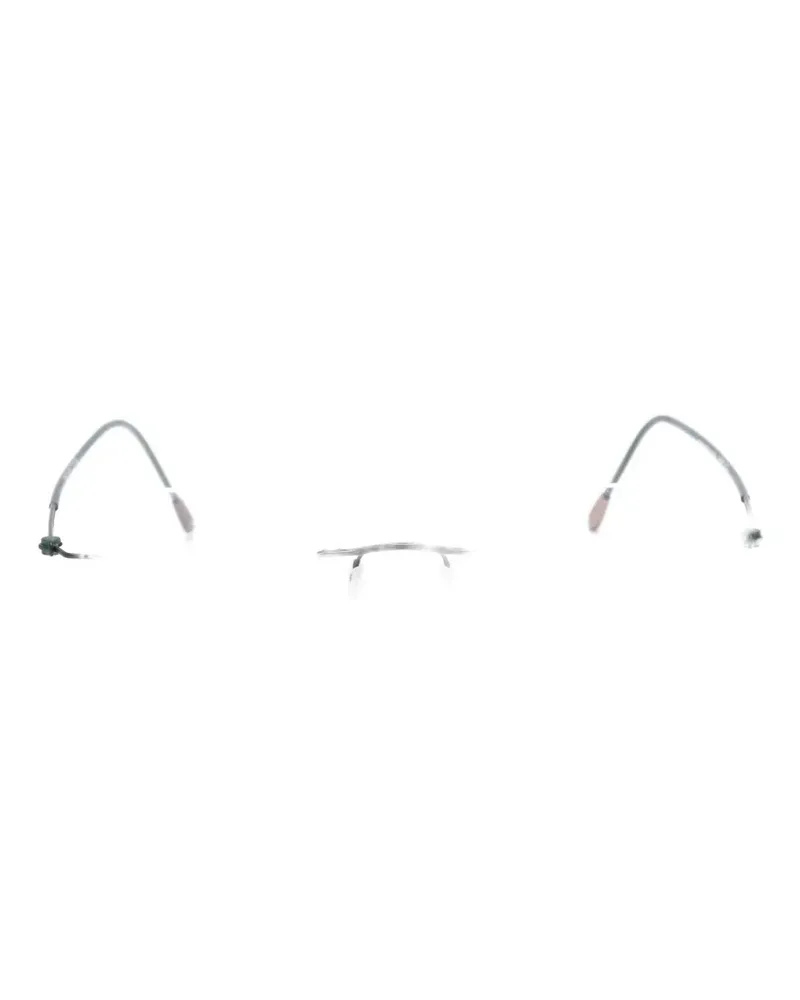 Silhouette rimless rectangle glasses - Grau Grau