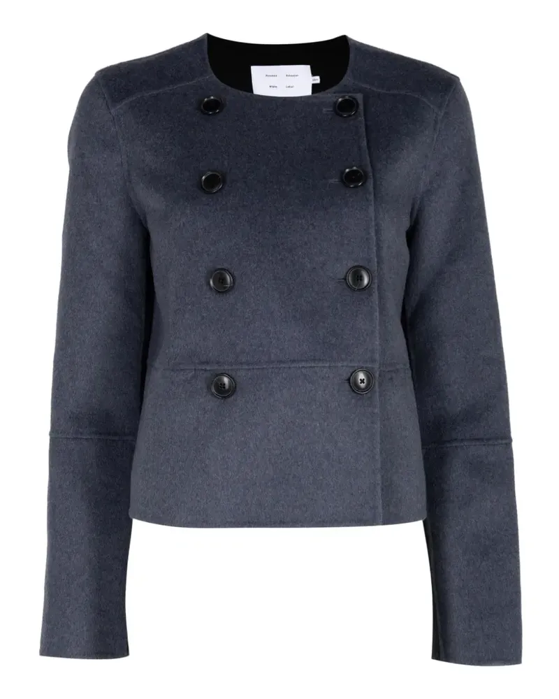 Proenza Schouler Doppelreihige Courtney Jacke - Grau Grau