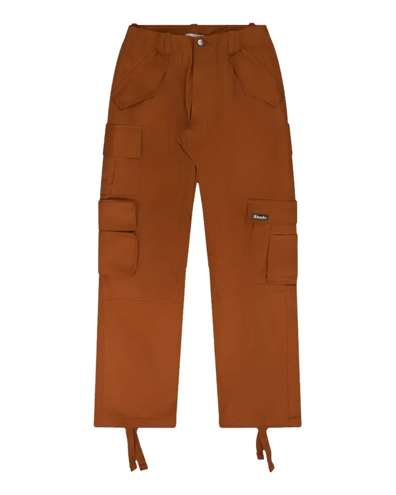 RHUDE suiting cargo pants - Orange Orange