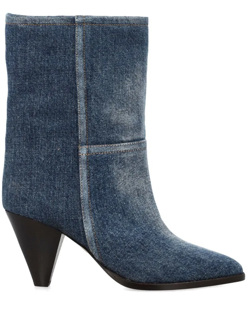 Isabel Marant Rouxa Jeansstiefel 75mm - Blau Blau