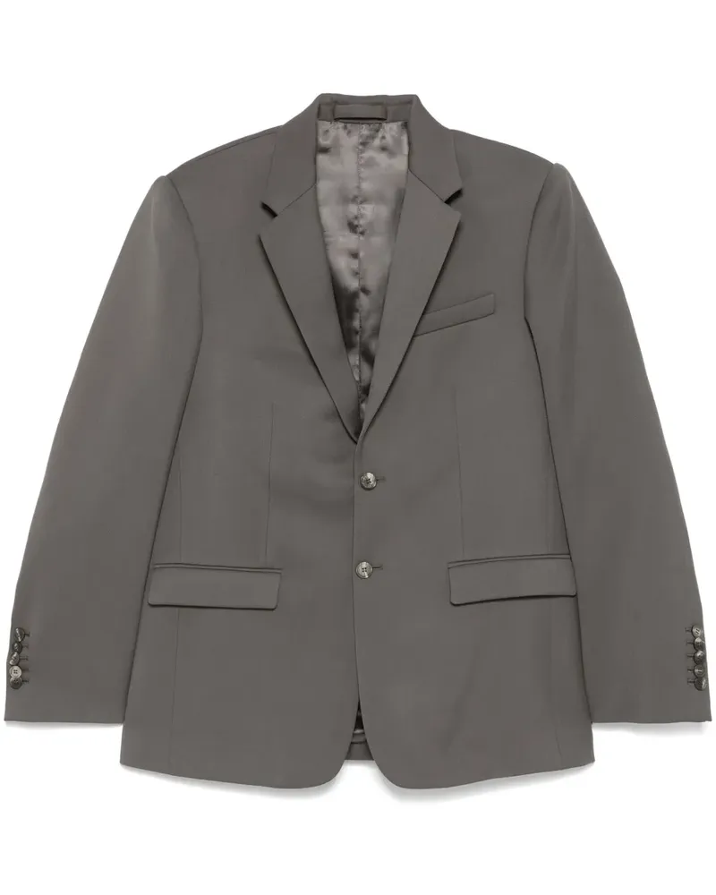 WARDROBE.NYC Einreihiges Sakko - Grau Grau