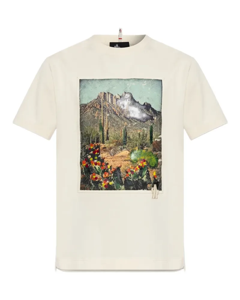 Moncler Day-Namic T-shirt - Nude Nude