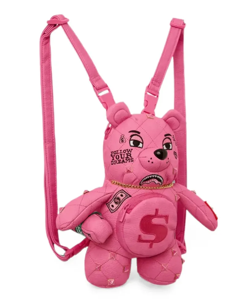 Sprayground Sorbet Stunna Bear Cub Rucksack - Rosa Rosa