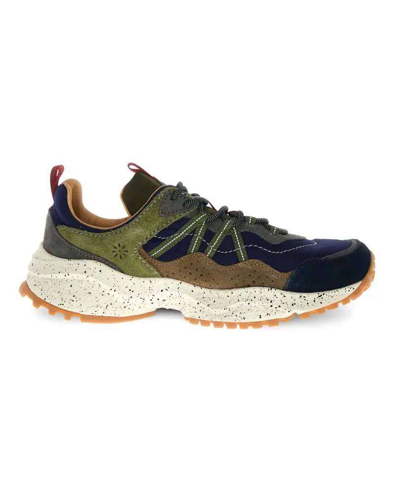 Flower MOUNTAIN Sanchia Uni Sneakers mit Wildledereinsätzen - Grün Grün