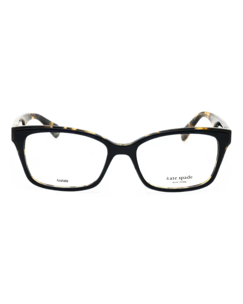 Kate Spade Jeri Brille mit eckigem Gestell - Schwarz Schwarz