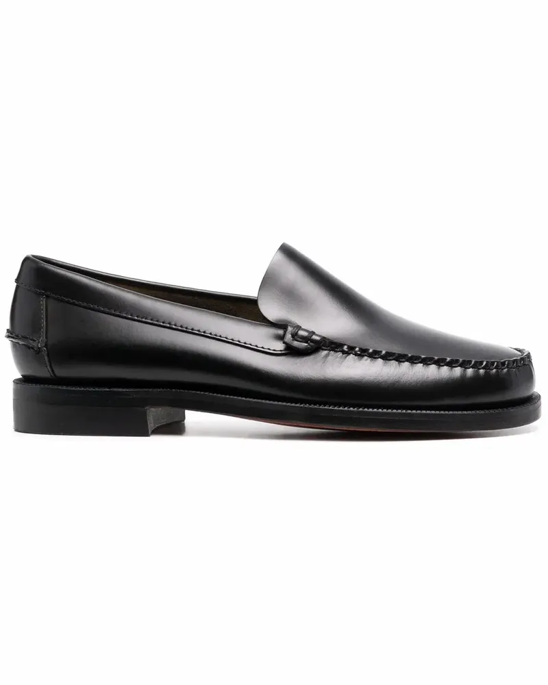 Sebago Loafer mit Glanzoptik - Schwarz Schwarz