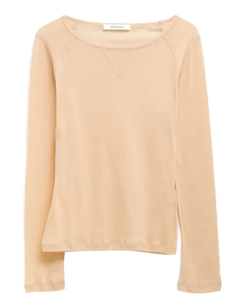 GIMAGUAS Maura T-Shirt mit Raglanärmeln - Nude Nude
