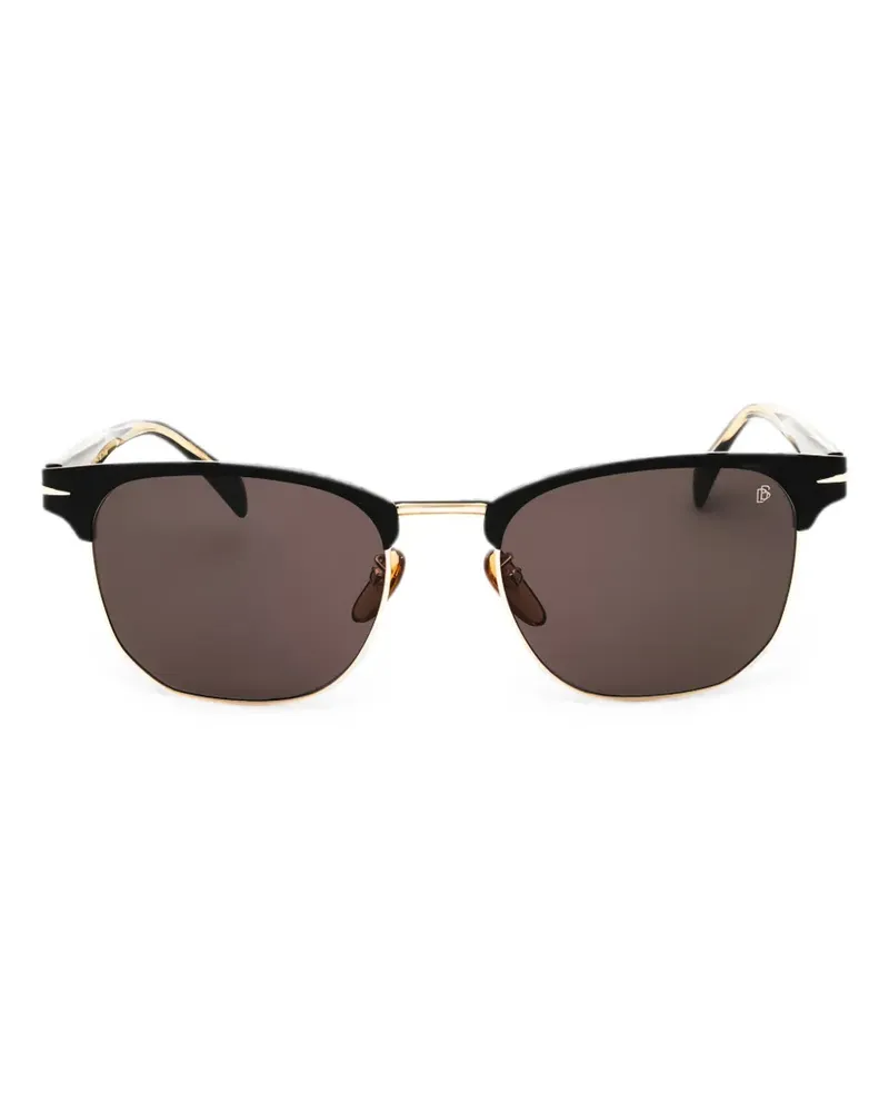 EYEWEAR by DAVID BECKHAM browline-frame sunglasses - Schwarz Schwarz