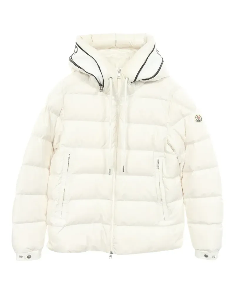 Moncler 2000s Cardere Kapuzenjacke - Weiß Weiß