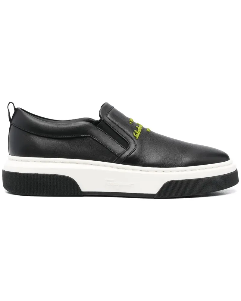 Ferragamo Cassina Sneakers - Schwarz Schwarz