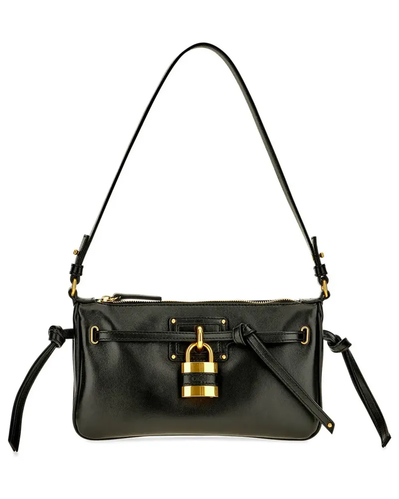 Chloé Schultertasche aus Leder - Schwarz Schwarz
