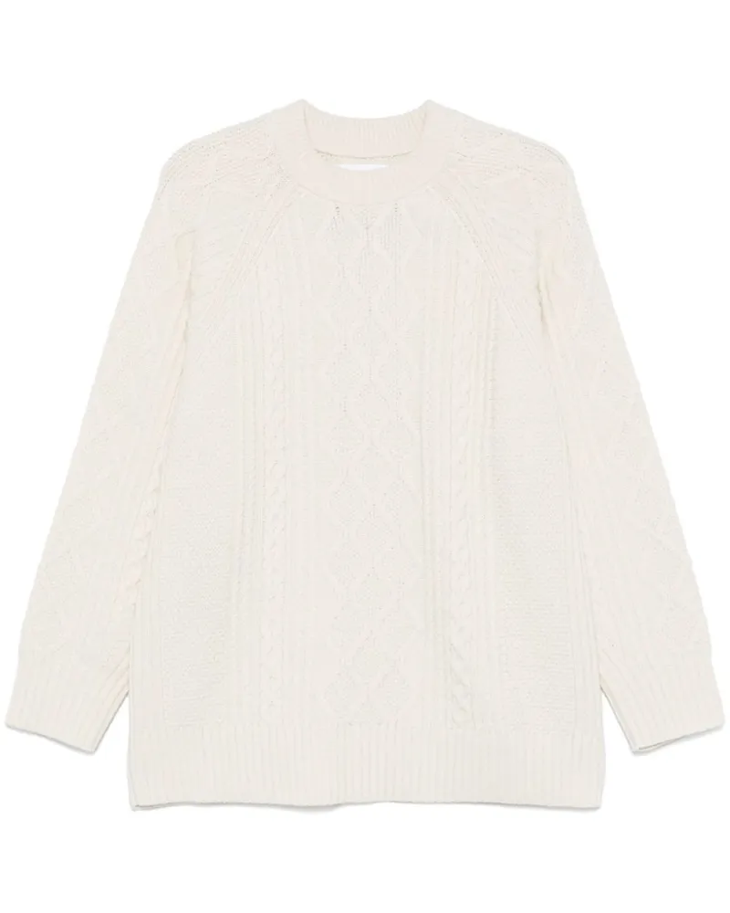 Samsøe & Samsøe Sadene Pullover - Weiß Weiß
