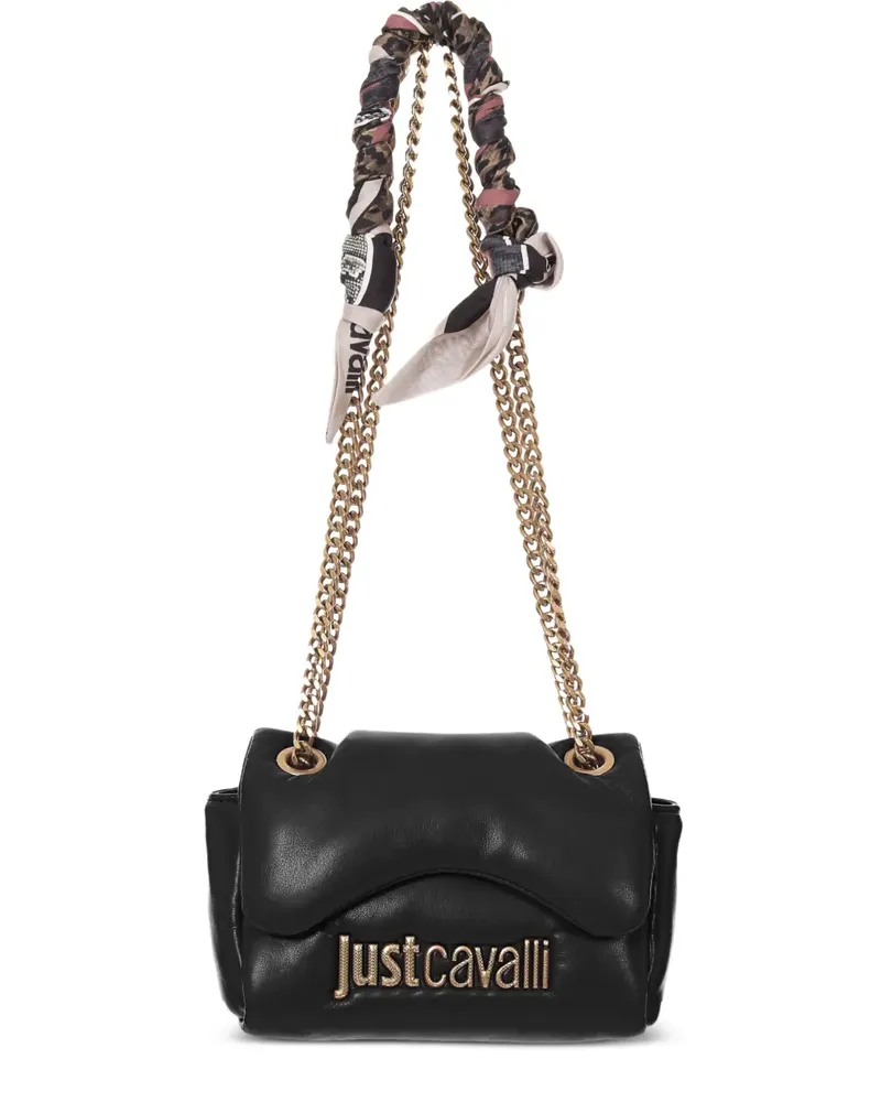 Just Cavalli Gesteppte Schultertasche - Schwarz Schwarz