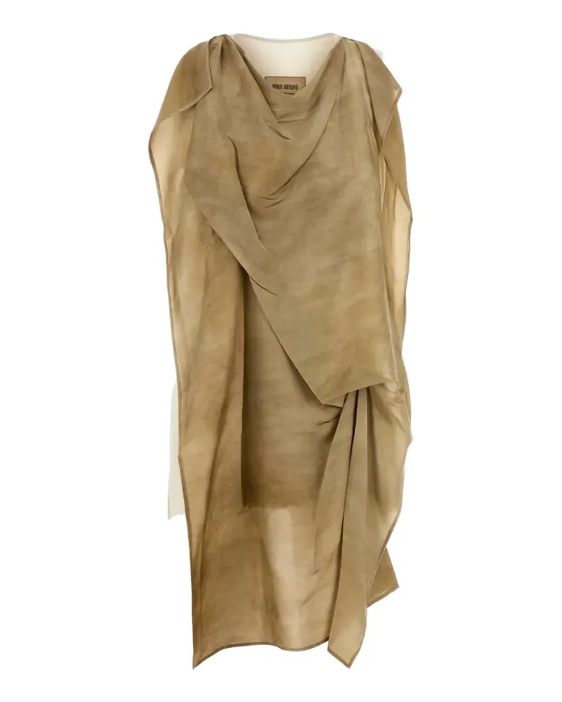 Uma Wang Taylor draped top - Nude Nude