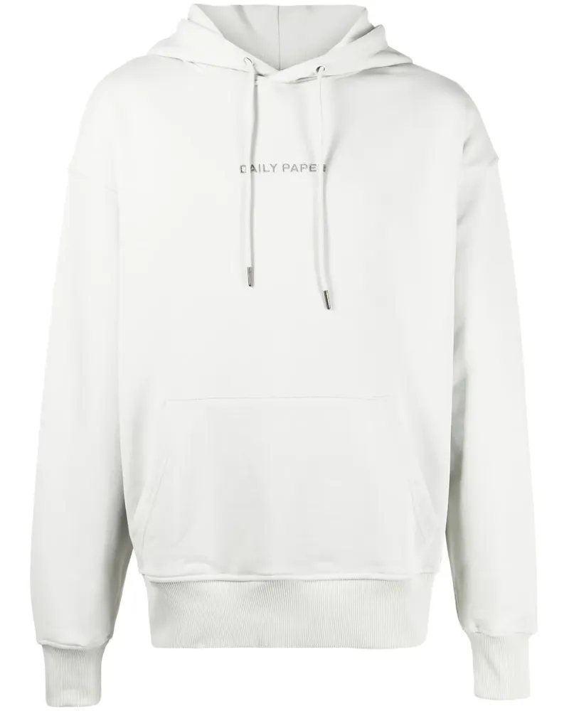 Daily Paper Hoodie mit Logo-Print - Grau Grau