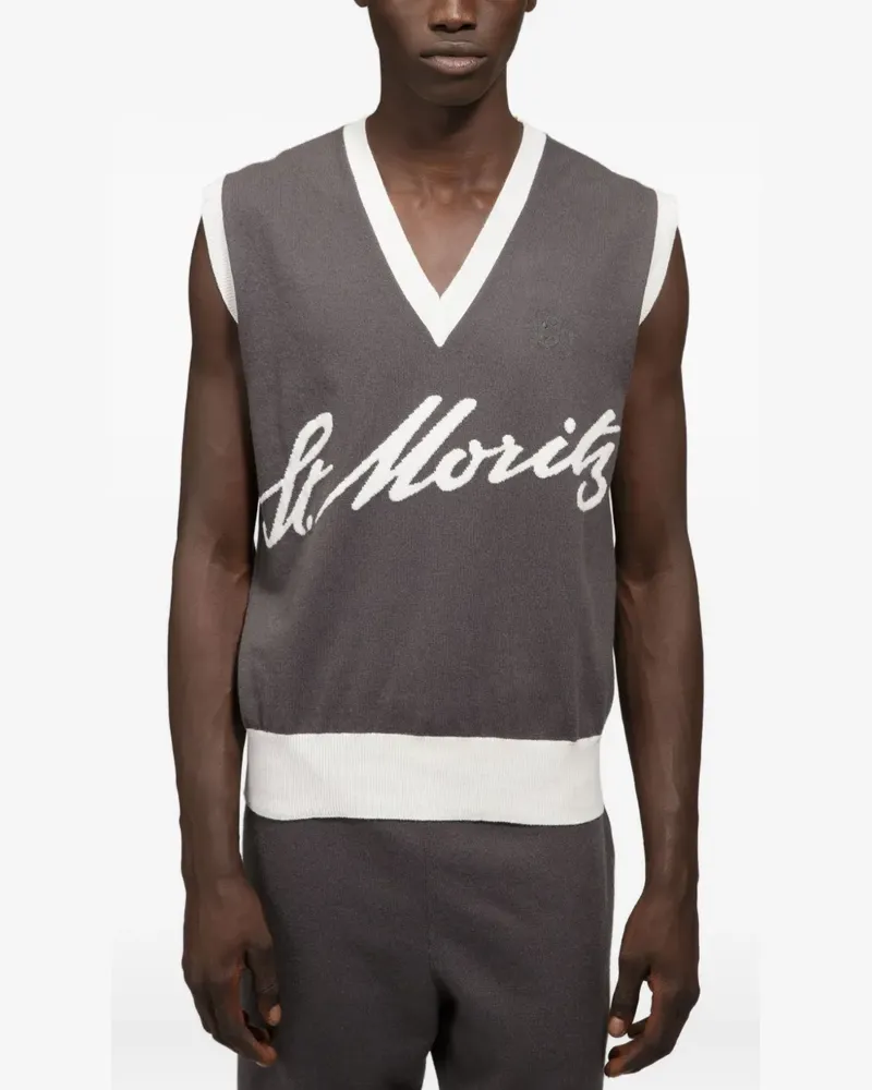 Bally St Moritz Pullover aus Kaschmir - Grau Grau