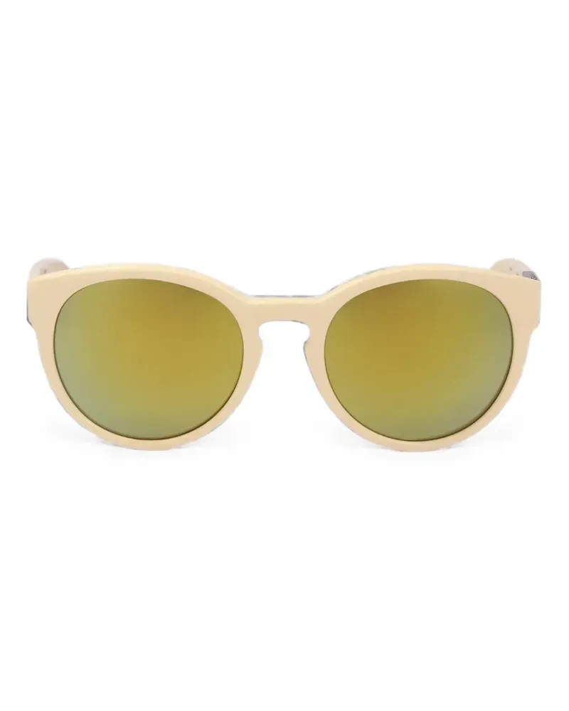 Linda Farrow x Phillip Lim round-frame sunglasses - Nude Nude