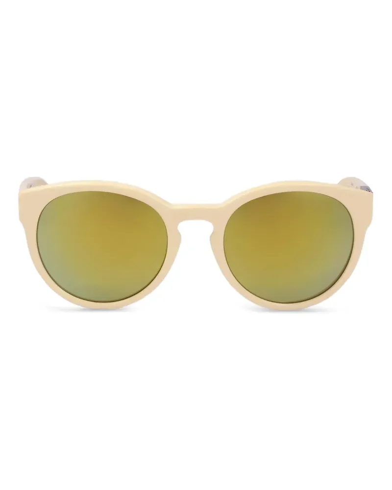 Linda Farrow x Phillip Lim Sonnenbrille mit rundem Gestell - Nude Nude