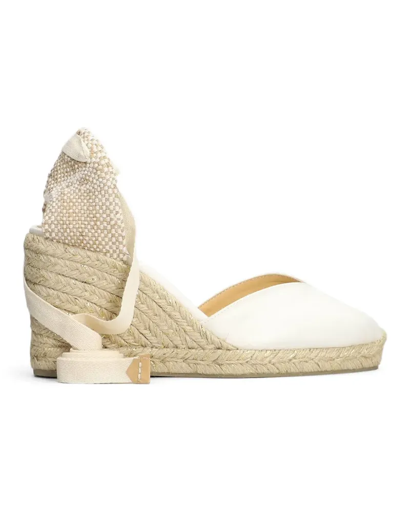 Castañer wedge espadrilles - Weiß Weiß