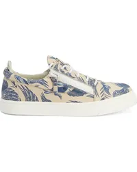 Giuseppe Zanotti Sneakers mit abstraktem Print Nude