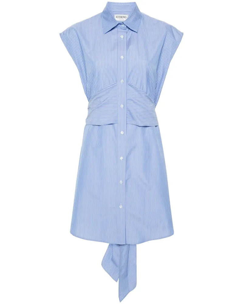 Iceberg Klassisches Midikleid - Blau Blau