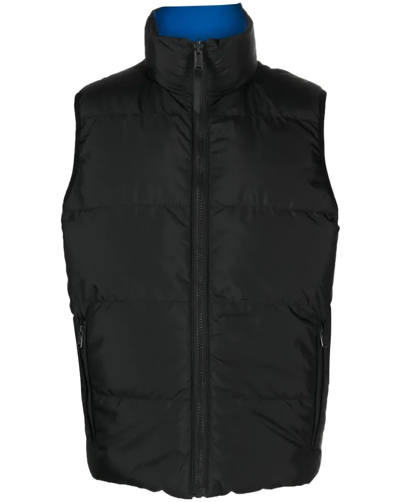 Zadig & Voltaire Gefütterte Bob Wendeweste - Schwarz Schwarz