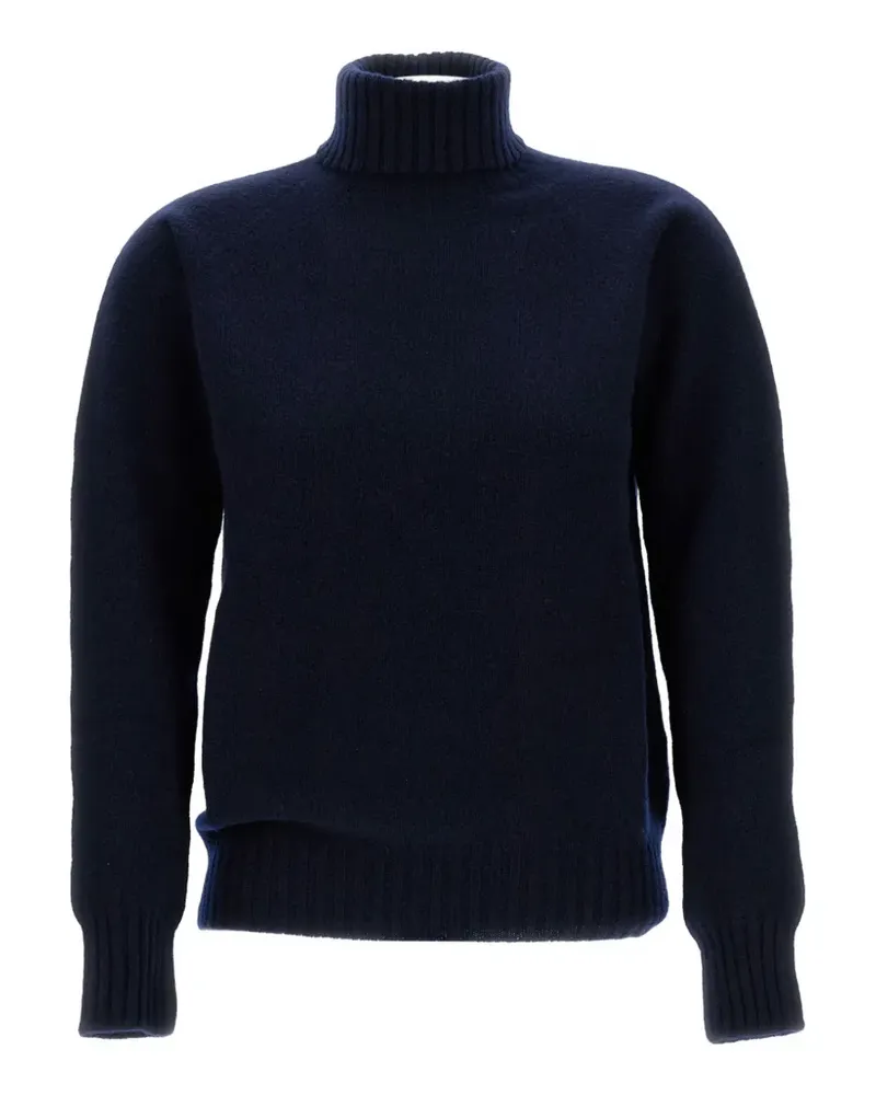 Drumohr  Pullover mit Rollkragen - Blau Blau