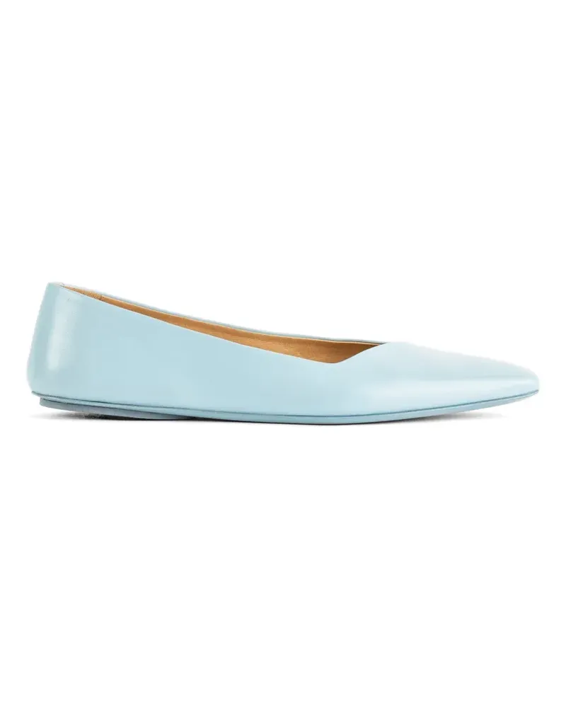 Marsèll Cazzuola pointed-toe ballet flats - Blau Blau