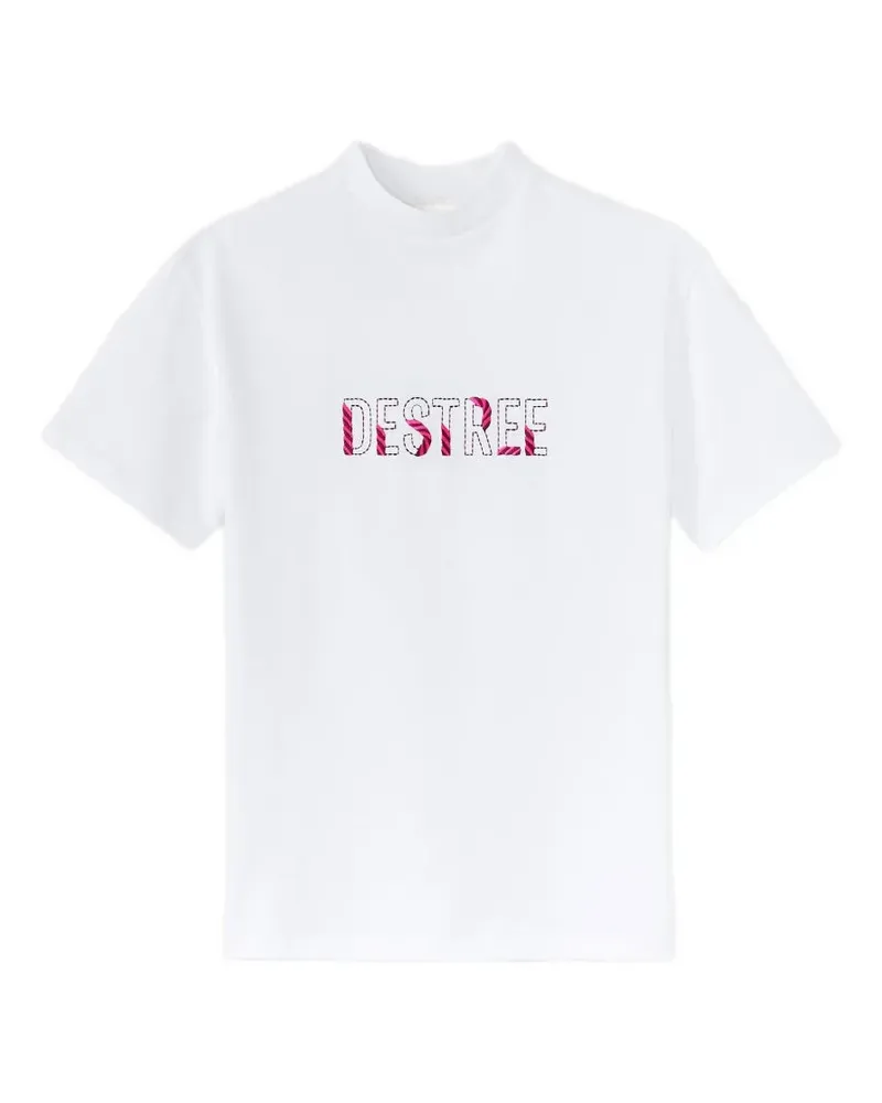 DESTREE Sophie Passementerie T-Shirt - Weiß Weiß