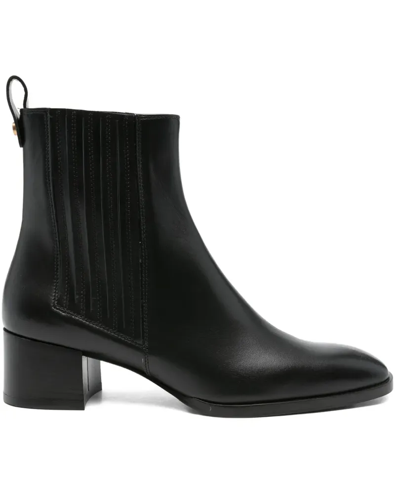 FESTA Milano Leda Chelsea-Boots mit Blockabsatz 50mm - Schwarz Schwarz