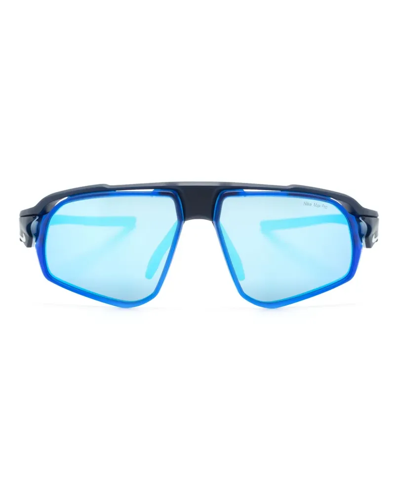 Nike Flyfree M Sonnenbrille im Biker-Look - Blau Blau