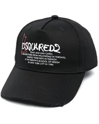 Dsquared2 Baseballkappe mit Logo-Stickerei Schwarz