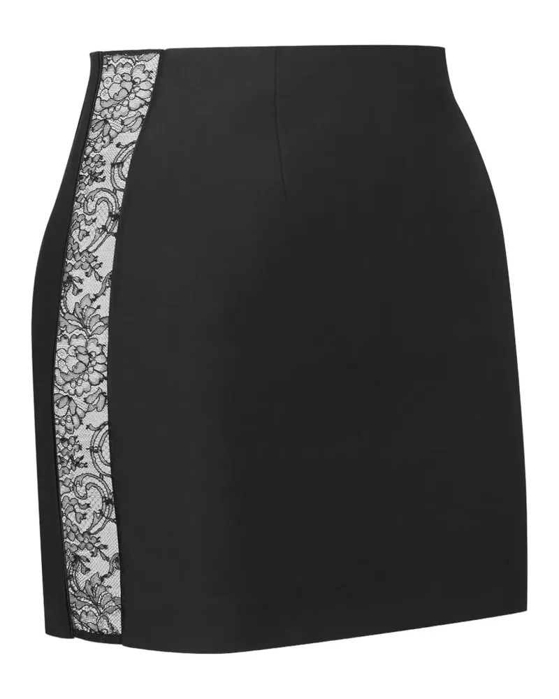 Maison Close Rock mit Logo-Patch - Schwarz Schwarz