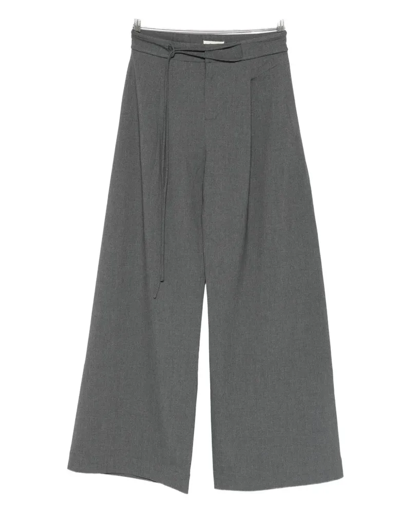Suncoo Plissierte Hose - Grau Grau