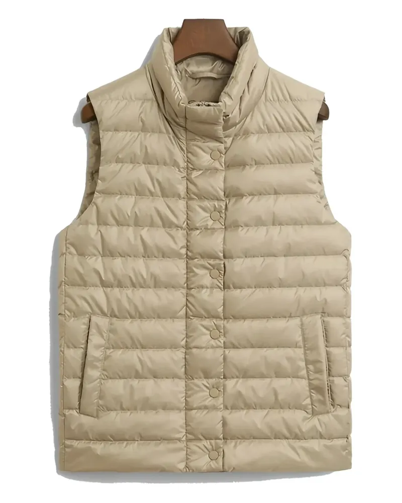 Gant Gesteppte Daunenweste - Nude Nude