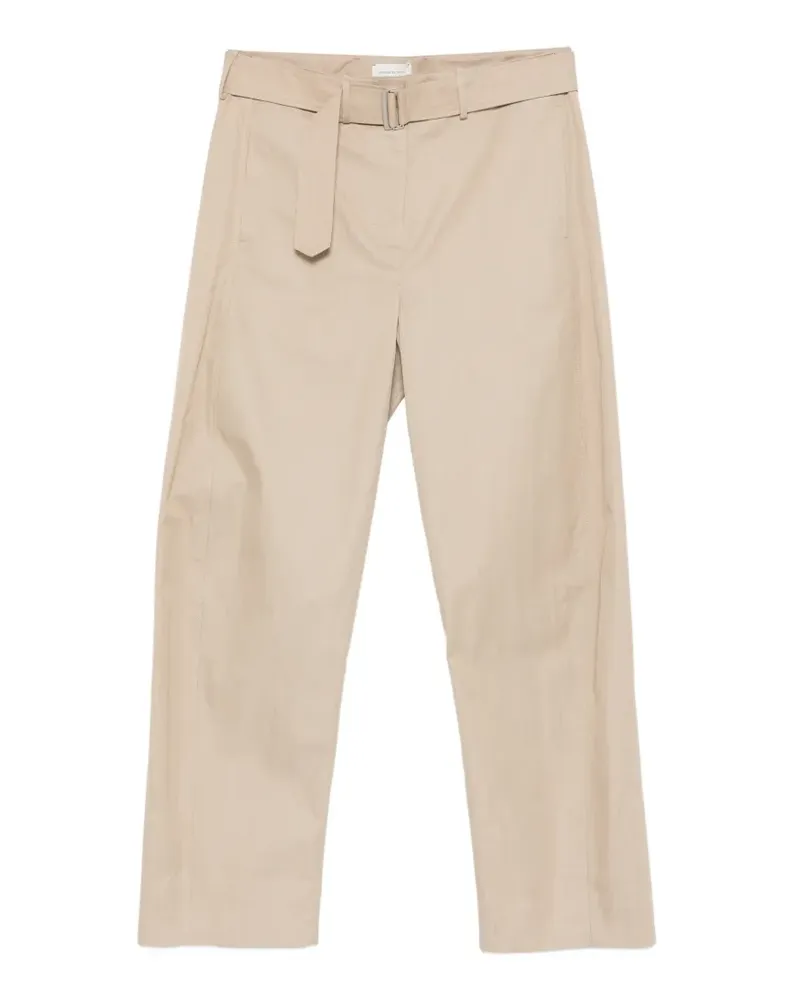 Magda Butrym Hose mit Gürtel - Nude Nude