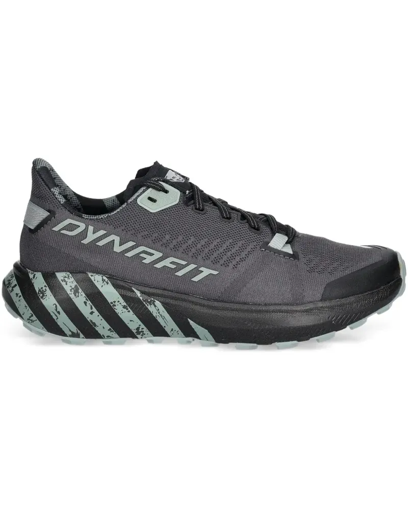Dynafit Gestreifte Trail Graphic Logo Sneakers - Grau Grau