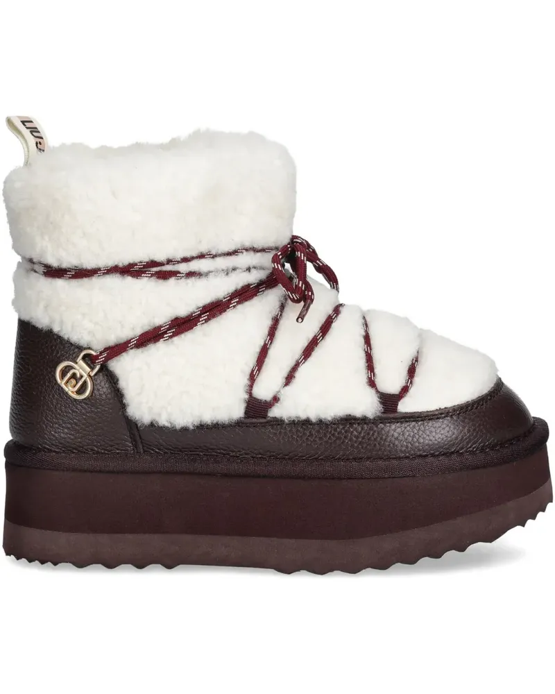 Liu Jo lace-up ankle boots - Weiß Weiß