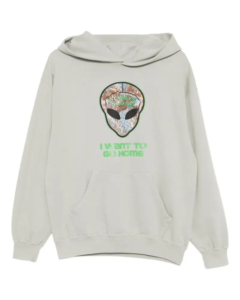 Anti Social Social Club Redneck Alien hoodie - Grün Grün