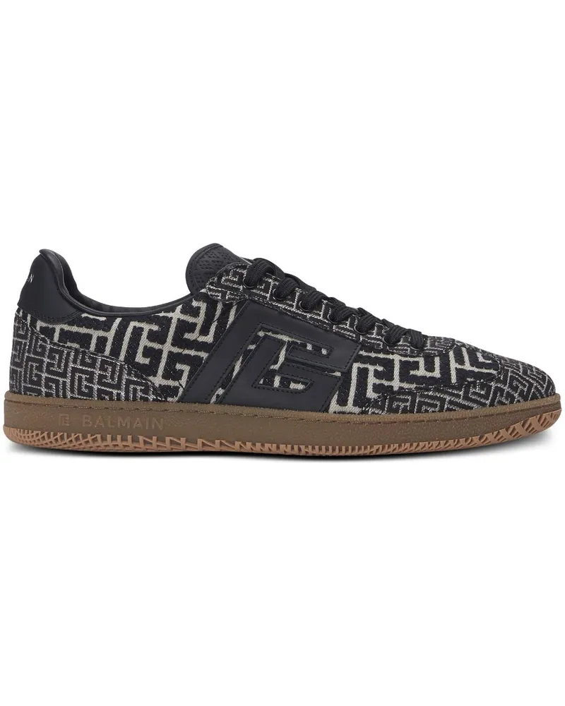 Balmain Swan Sneakers - Schwarz Schwarz