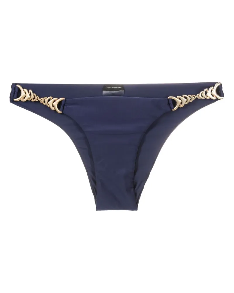Lenny Niemeyer Bikinihöschen mit Kettendetail - Blau Blau