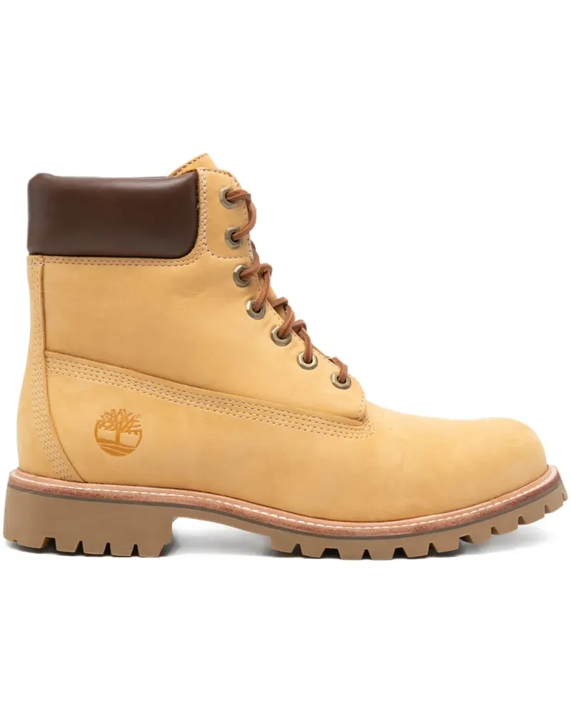 Timberland 35mm nubuck lace-up boots - Nude Nude