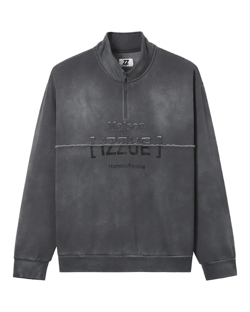 Izzue Ausgeblichener Pullover - Grau Grau