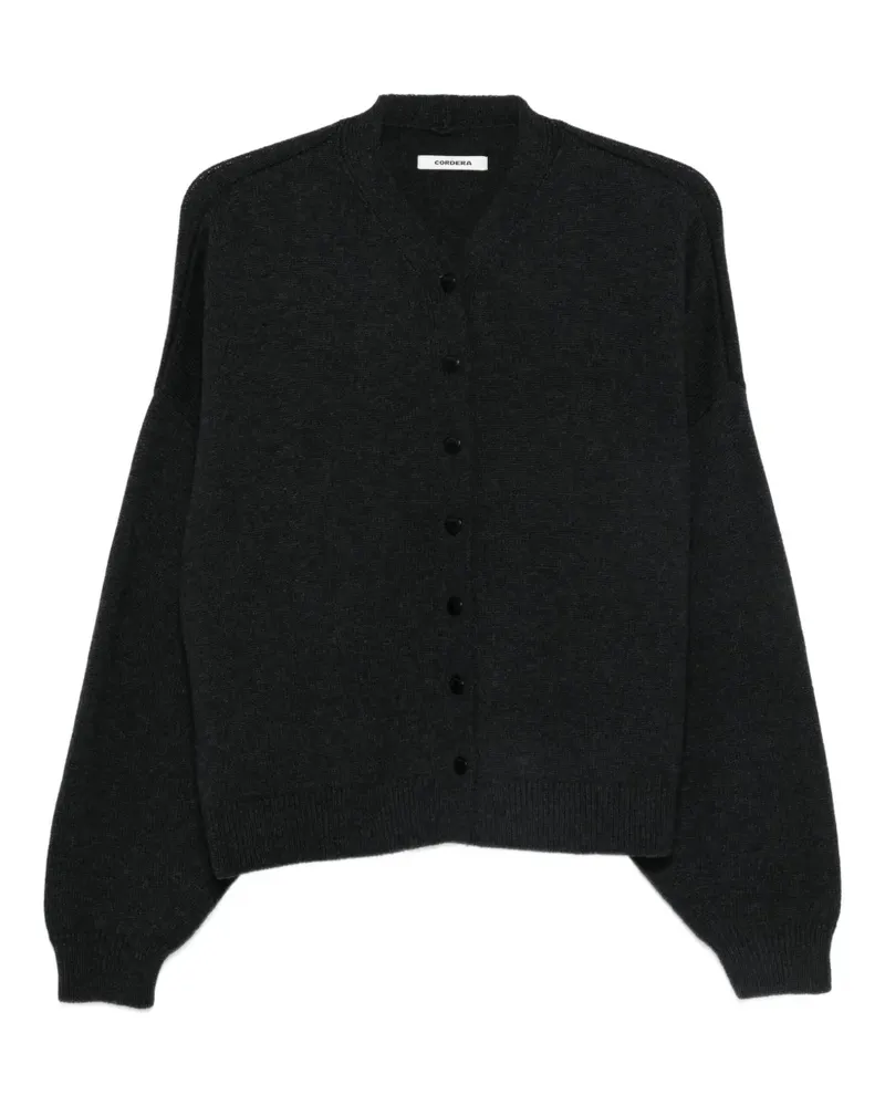 CORDERA merino-wool cardigan - Grau Grau