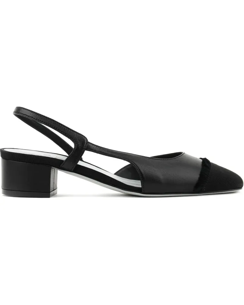 Paul Warmer Loulou Slingback-Pumps - Schwarz Schwarz